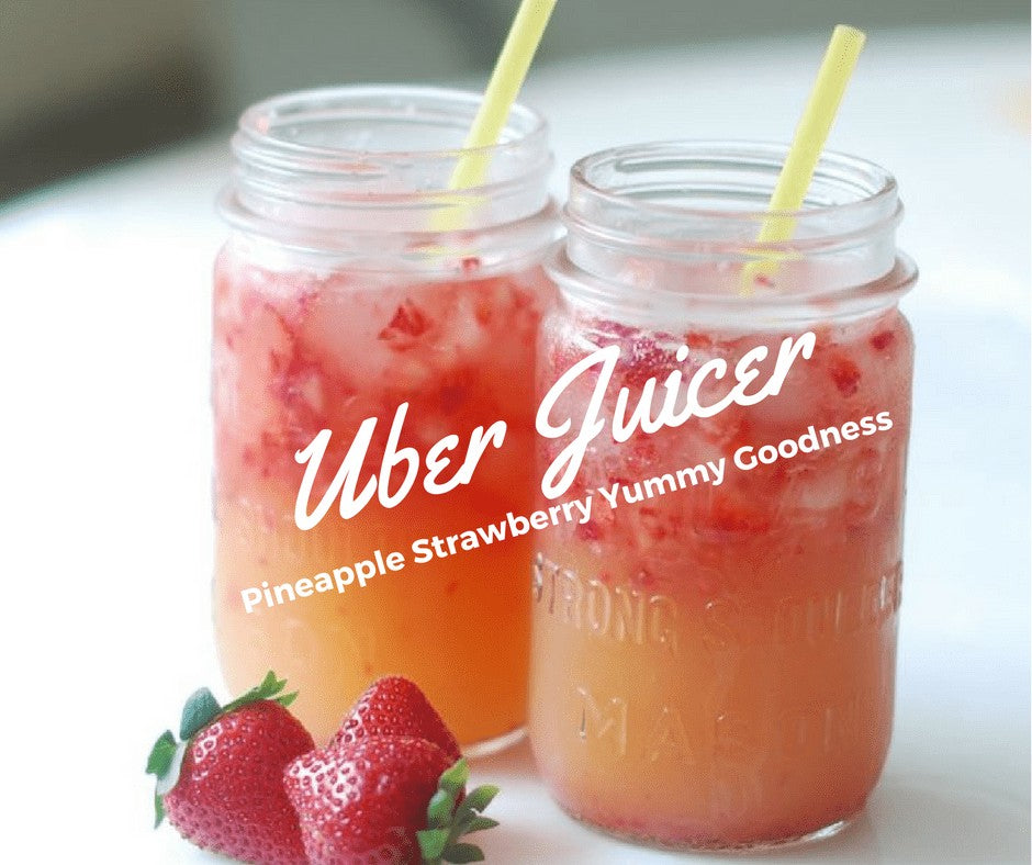 Fresh Strawberry Juice with or without a Juicer!