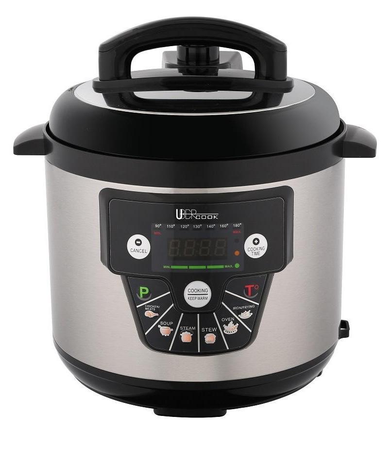 Uber Appliance UB-CK1 Uber Cook 6 Quart 1000 Watt Electric Pressure Co